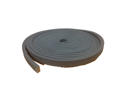 bande mousse spongieuse caoutchouc epdm noir