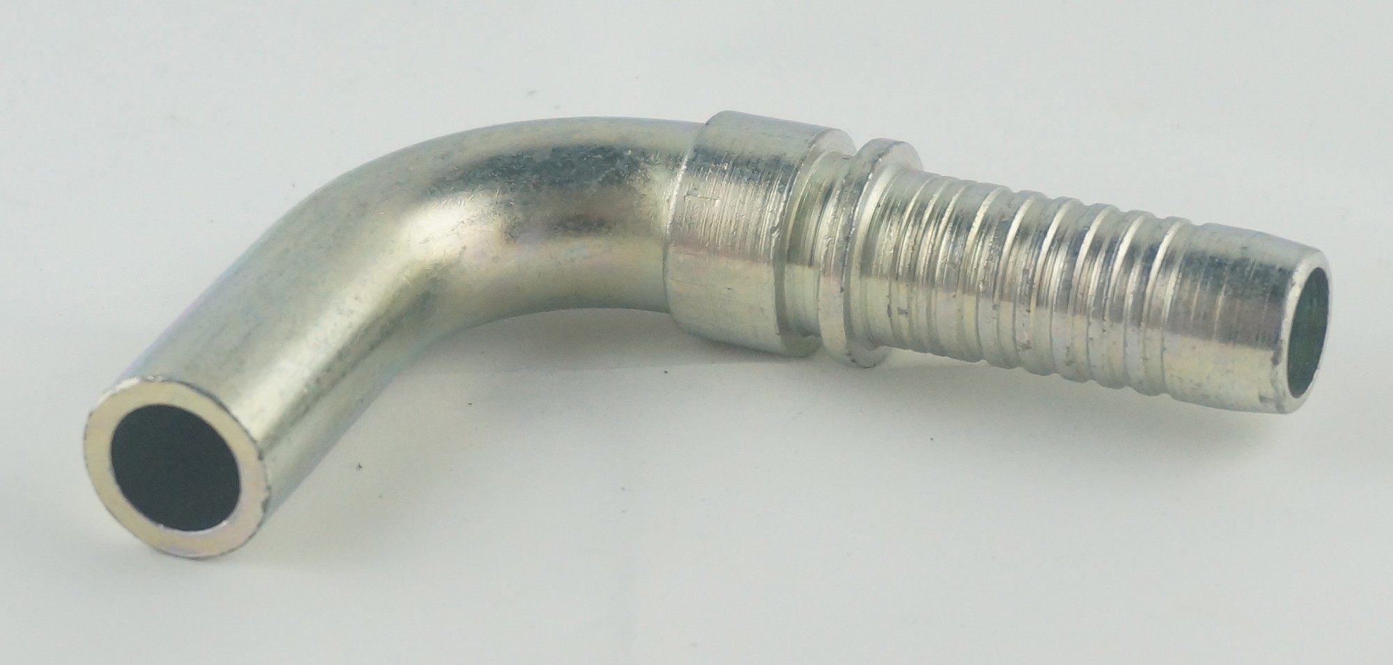 embout à sertir lisse coude 90°