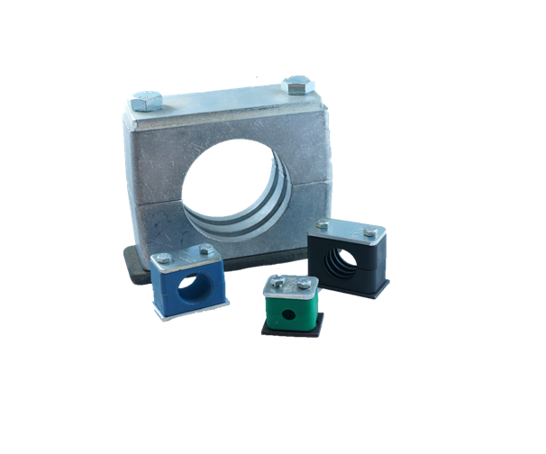 colliers de fixation série légère pour tube hydraulique type stauff