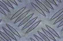 tapis de sol caoutchouc SBR noir à larmes type Checker 