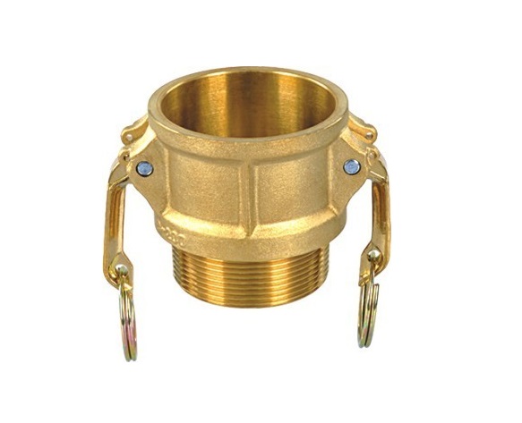 raccord coupleur à cames type B fileté mâle laiton ou bronze