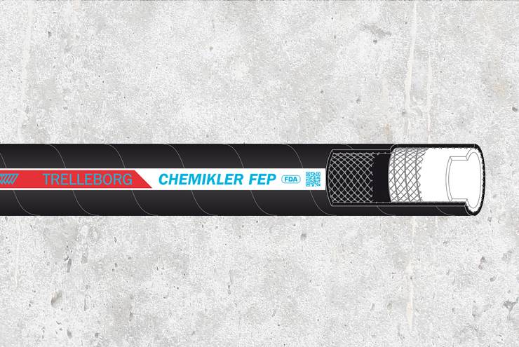 tuyau pour aspiration et refoulement de produits chimiques Chemikler FEP