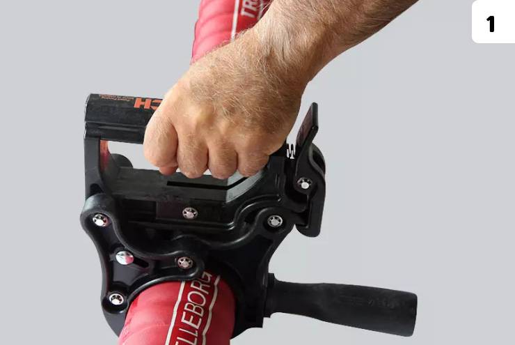 handle-tech pour transport de tuyau