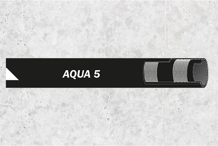 tuyau pour le refoulement d'eau aqua 5 trelleborg